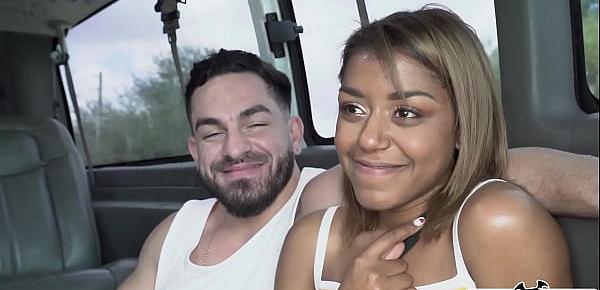  BANGBROS - Milu Blaze Picked Up Off The Streets Of Miami, Goes For Ride On The Bang Bus
